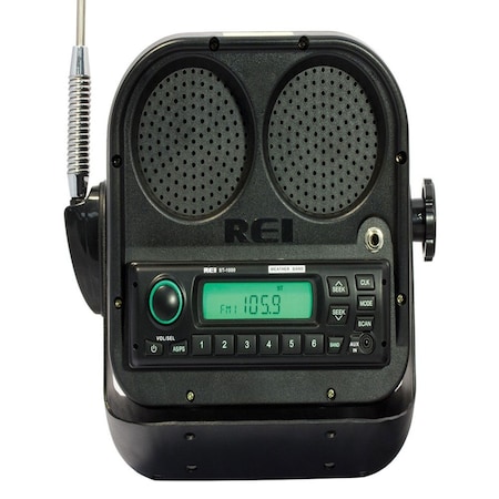 Aftermarket REI FenderMounted AMFMWB Radio RAF4W 760909 ELL70-0182